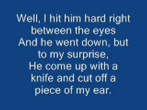 Johnny Cash - Boy Named Sue - Live - With Lyrics