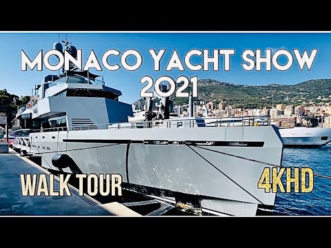 MONACO YACHT SHOW 2021 (COMPLETE WALK TOUR PART-1)