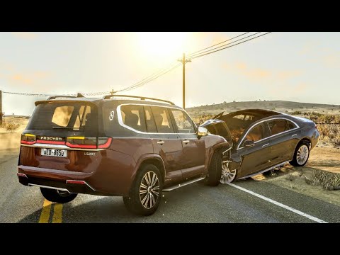 BEAMNG DRIVE LUXURY CAR CRASHES 16/12/2022