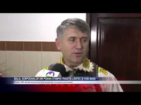 Balul gospodarilor din Poiana Stampei-Tradiție, cântec și voie bună