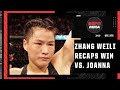 Zhang Weili talks KO win vs. Joanna Jedrzejczyk at UFC 275 | ESPN MMA