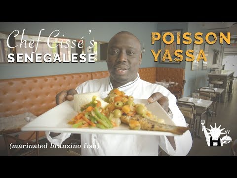 Native Dish: Senegalese Poisson Yassa - NYC Immigrant Cuisine: Chef Ejhadji Cissé