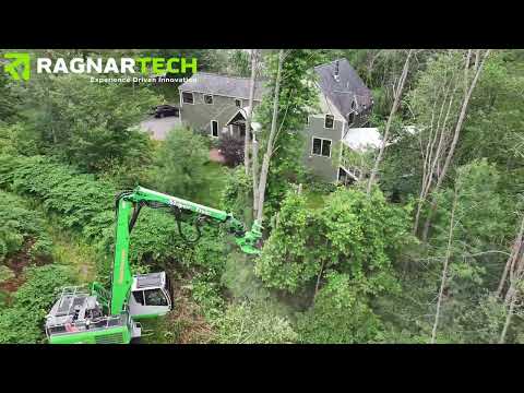 RagnarTech Forest Cutter 300 on Sennebogen 718