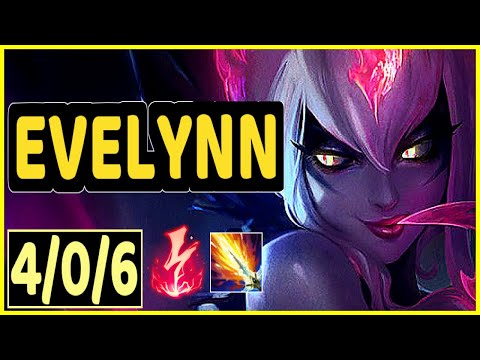 EVELYNN VS NUNU & WILLUMP - 4/0/6 KDA JUNGLE - MASTER EUW