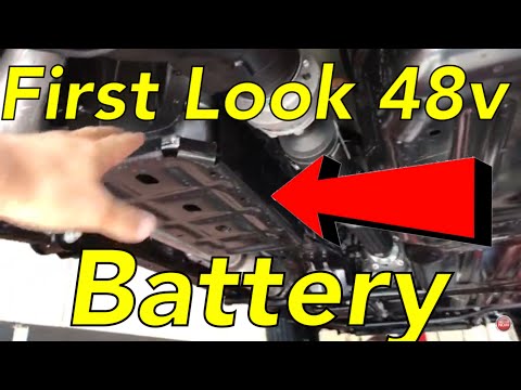2.0L turbo 48 volt 🔥 battery pack first look Jeep JL Wrangler