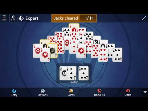 Microsoft Solitaire Collection: Pyramid - Expert - October 19, 2021