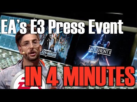 EA's E3 Press Event In 4 Minutes (Parody)