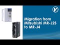 Migration from Mitsubishi MR-J2S to MR-J4
