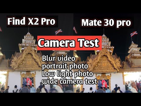 OPPO Find X2 Pro Camera vs Huawei Mate 30 Pro Camera Test