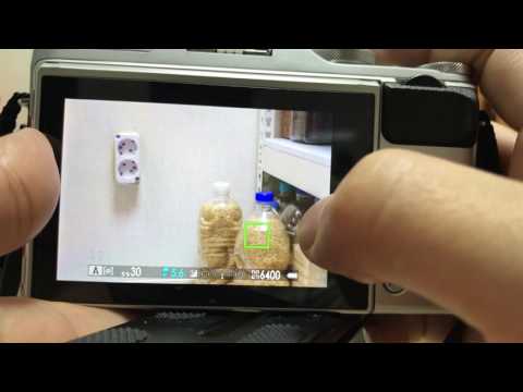 FUJIFILM X A3 Touch AF Test