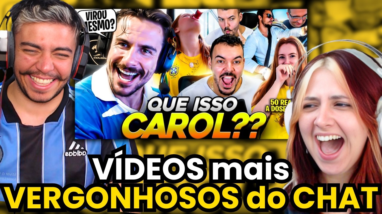 XANDÃO IMPRESSIONADO COM A CAROL | XANDÃO REAGINDO aos VÍDEOS mais VERGONHOSOS do CHAT #198 | REACT