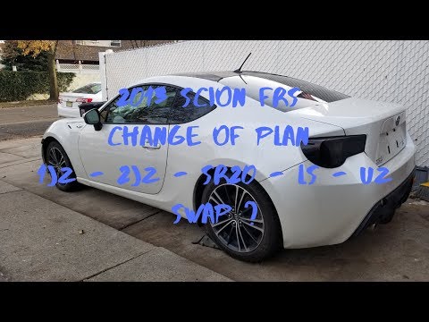 2013 Scion FR-S Vlog #3 Change of Plan 1jz - 2jz - Sr20det - LS - 1uz swap ?