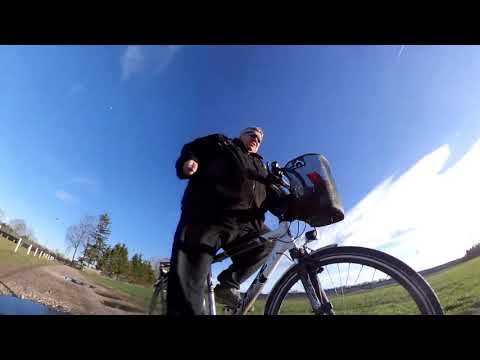 Fahrradfahren in Karlsfeld, 16.03.2019