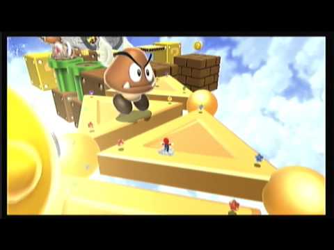 Super Mario Galaxy 2 - Stage 4-1: Hidden Star "Huge Trouble with Big Wigglers"