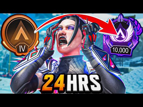 I Tried to Hit Masters in Under 24 Hours...! (Apex Legends)