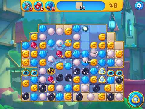 Fishdom level 6191 no boosters フィッシュダム ノーマル [Friend's]