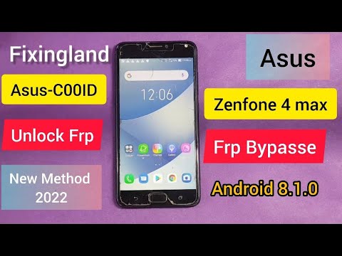 FRP bypass / Asus Zenfone 4 Max (X00ID) 8.1.0 FRP bypass / Unlock FRP/NEW Method 2022