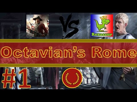 Total War: Rome 2 - Stifsre Vs Lord Rexasaur - Part 1
