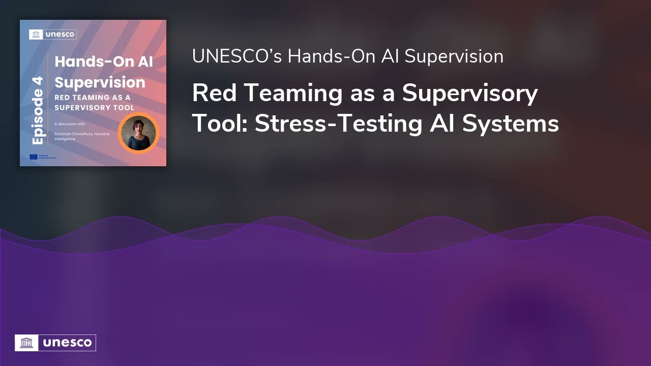 Red Teaming as a Supervisory Tool: Stress-Testing AI Systems