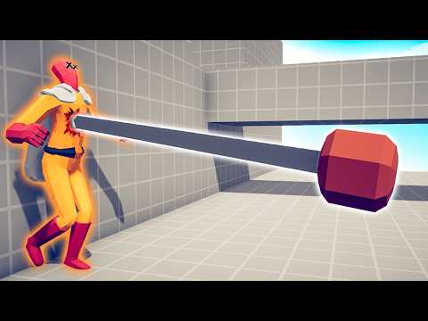 BLOWDART PINNING UNITS TO THE WALL - TABS | Totally Accurate Battle Simulator 2025