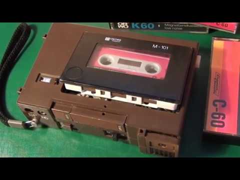 UNITRA MAGMOR - miniaturowy magnetofon M-101