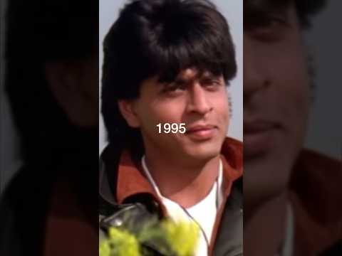 Happy Birthday Shah Rukh Khan! Shah Rukh Khan Evolution [1988-2023] #shorts