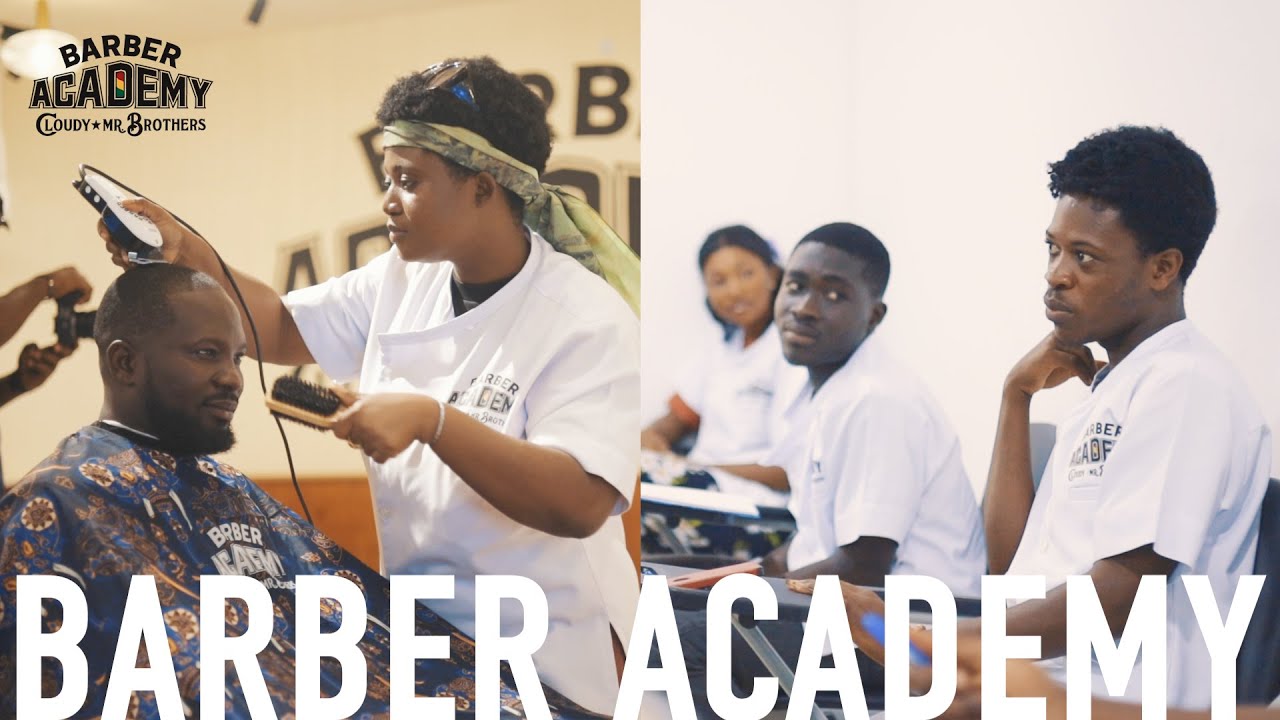 MR.BROTHERS CUT CLUB × BROSH × CLOUDY / BARBER ACADEMY in GHANA