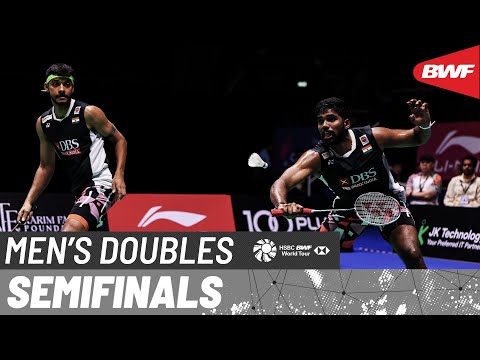 KFF Singapore Badminton Open 2025 | Chia/Soh (MAS) [3] vs. Rankireddy/Shetty (IND) | SF