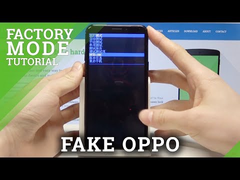 How to Enter Factory Mode in Fake OPPO - Hardware Test Mode Tutorial