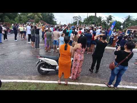 Inauguração da estrada de Japerica 