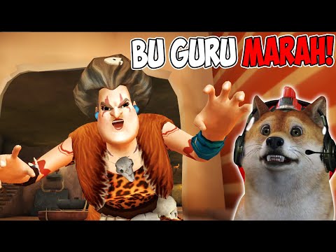 PRANK IBU GURU SAMPAI MARAH BESAR! - Scary Teacher Stone Age Indonesia #2