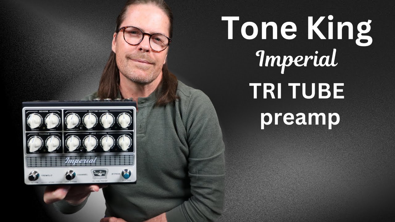 Tone King Imperial MKII Tri-Tube Preamp Pedal