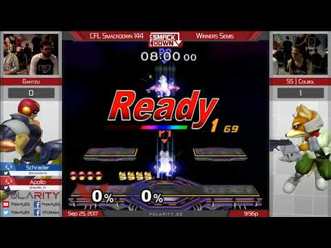 CFL Smackdown 144 Melee - Gahtzu (Falcon) vs SS | Colbol (Fox) - Winners Semis