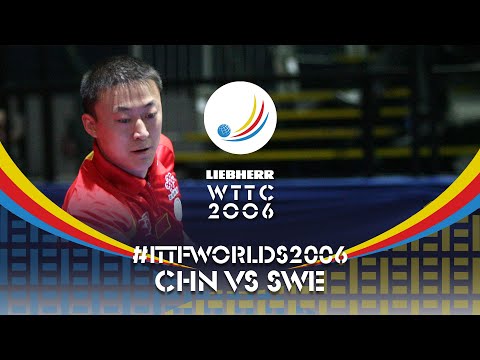 Ma Lin vs Robert Svensson | 2006 World Table Tennis Championships (MT Grp A)