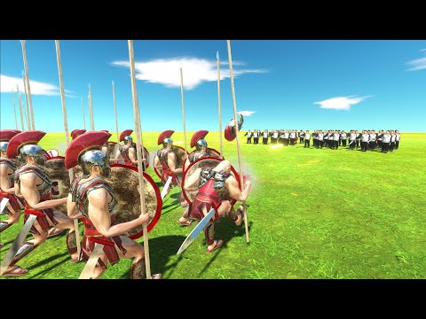 Ancient Humans vs  Modern Humans | Who will win? - ARBS- Animal Revolt Battle Simulator