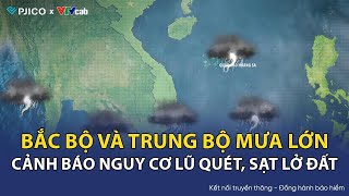 Weather forecast for the evening of October 14: Heavy rain in the North and Central regions, Flas...