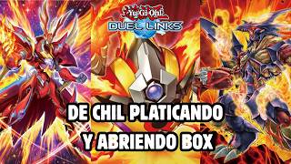 DE CHILL PLATICANDO Y PACK OPENING DE BOOSTER BOX- YU-GI-OH! DUEL LINKS