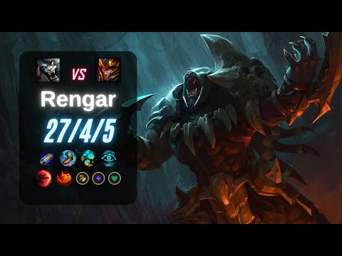 Rengar Jungle vs Jarvan IV - EUW LoL Challenger 13.8