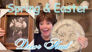 SPRING & EASTER DECOR HAUL | SPRING DECORATING IDEAS FOR 2024