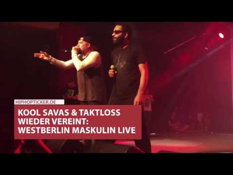 Kool Savas & Taktloss: Westberlin Maskulin live in Berlin & DVD "Der letzte Film"