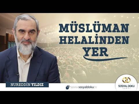 61-Nureddin YILDIZ - "Müslüman Helalinden Yer" Konferansı Konya-Ticaret Borsası