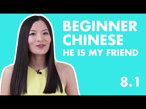 Basic Beginner Chinese Lesson 8.1 |  HSK Level1 Chinese Speaking Practice: Question Who in Chinese