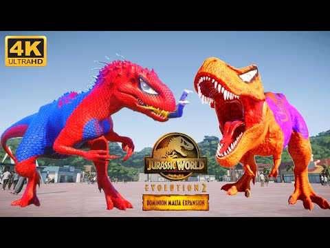 BATMAN Spinosaurus, Mosasaurus Feeding DINOSAURS: EVOLUTION OF Brontosaurus Jurassic Who will Win?