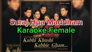 Download lagu Karaoke Female | Suraj Hua Maddham | Kabhi Khushi Kabhie Gham | Sonu Nigam, Alka Yagnik | mp3 Download lagu Karaoke Female | Suraj Hua Maddham | Kabhi Khushi Kabhie Gham | Sonu Nigam, Alka Yagnik | mp3