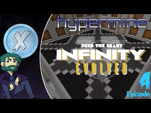 Hypermine FTB Infinity Evolved E4 - Tower Floor, Microblocks and Chisel