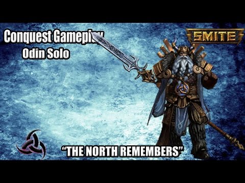 SMITE: Odin Solo Conquest "THE NORTH REMEMBERS"