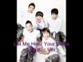 Big Bang - Let Me Hear Your Voice [Acoustic Ver ...