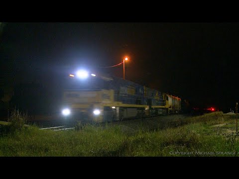 5MA5 Pacific National Container Train - PoathTV Australian Railways
