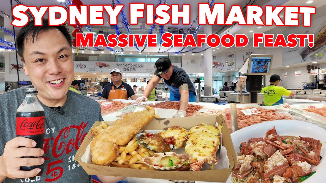 An adventurer embarks on a visit to Sydney Fish Market.