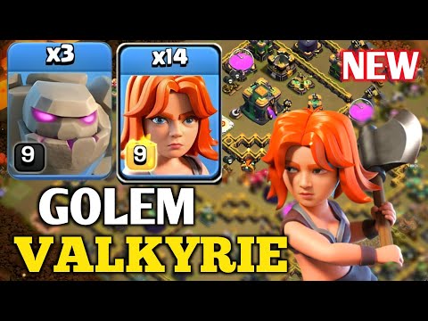VALKYRIE SMASH TH14 ATTACK (CLASH OF CLANS)Th14 Valkyrie Attack Strategy |Th14 Attack Strategy
